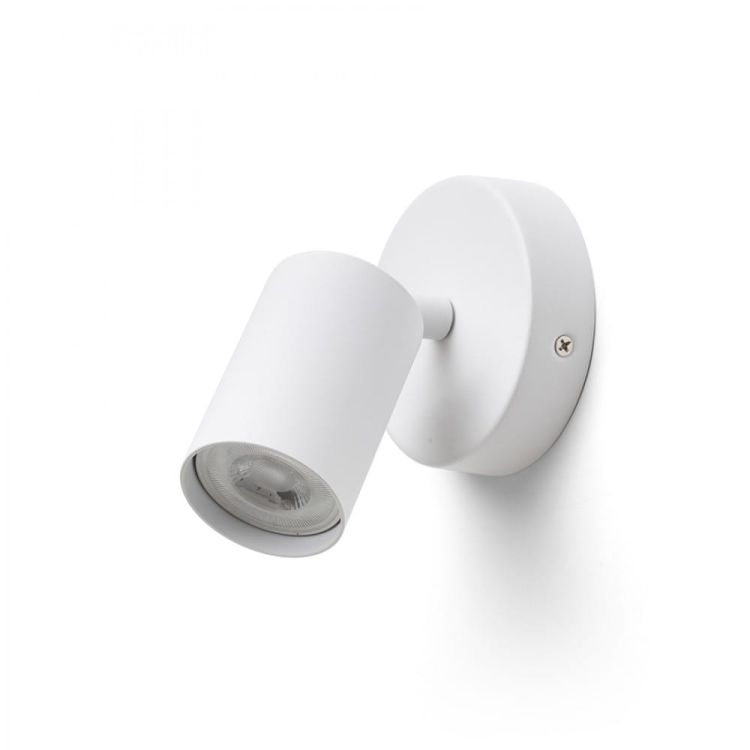 DUDE R natynkowa biała 230V LED GU10 9W