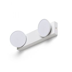 ELISEO II natynkowa biała  230V LED 2x5W  3000K