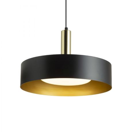 Przejdź do produktu GIULIA 40 wisząca czarna/złoto-brązowa mosiądz 230V LED E27 30W