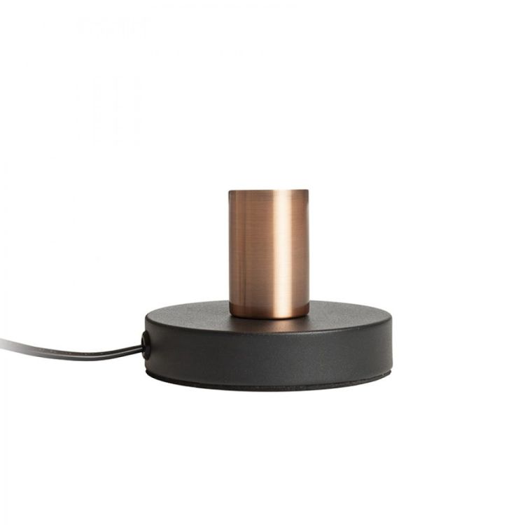 ALGOT stołowa czarna miedź szczotkowana 230V E27 40W