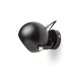 AGNETA natynkowa czarna 230V E27 40W