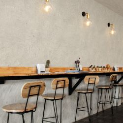 ARAQ ścienna mosiądz szczotkowana/czarna 230V E27 42W