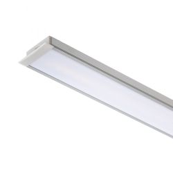 LED PROFILE A wpuszczany 1m  aluminium/akryl mleczny