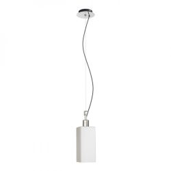 LIZ NEW wisząca szkło opalowe/chrom 230V E27 28W