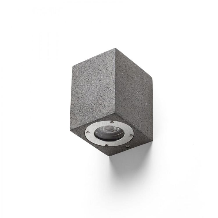 KANE I ścienna beton/decor ciemny granit 230V LED GU10 5W IP65