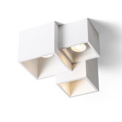 JACK III sufitowa gipsowa 230V LED GU10 3x5W