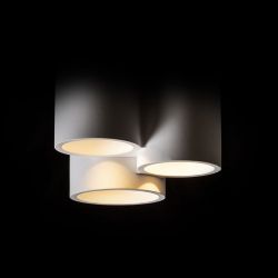 GINA III sufitowa gipsowa 230V LED GU10 3x5W