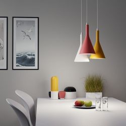 ELLA wisząca gipsowa 230V LED E27 15W