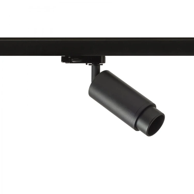 OPTIMUS do 3-faz. szyny czarna 230V LED GU10 9W 10 50°