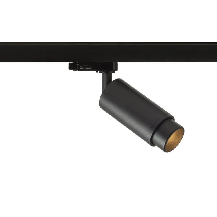 OPTIMUS do 3-faz. szyny czarna 230V LED GU10 9W 10 50°