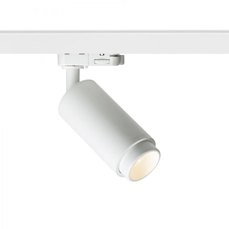 OPTIMUS do 3-faz. szyny biała 230V LED GU10 9W 10 50°