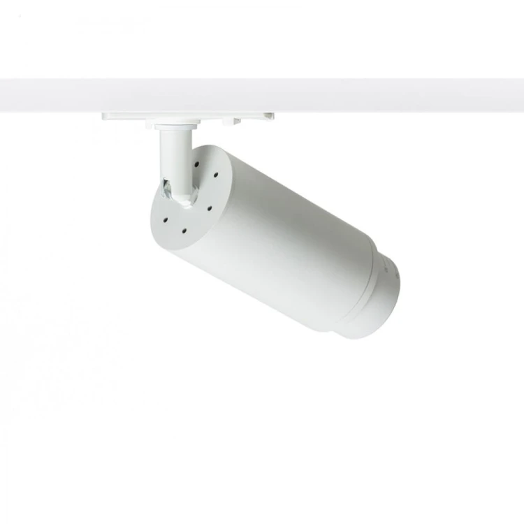 OPTIMUS do 1-faz. szyny biała 230V LED GU10 9W 10 50°