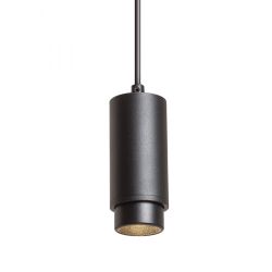 OPTIMUS wisząca czarna 230V LED GU10 9W 10 50°