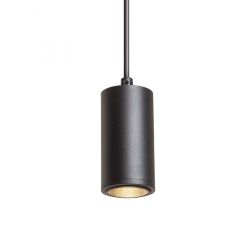 OPTIMUS wisząca czarna 230V LED GU10 9W 10 50°