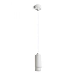 OPTIMUS wisząca biała 230V LED GU10 9W 10 50°