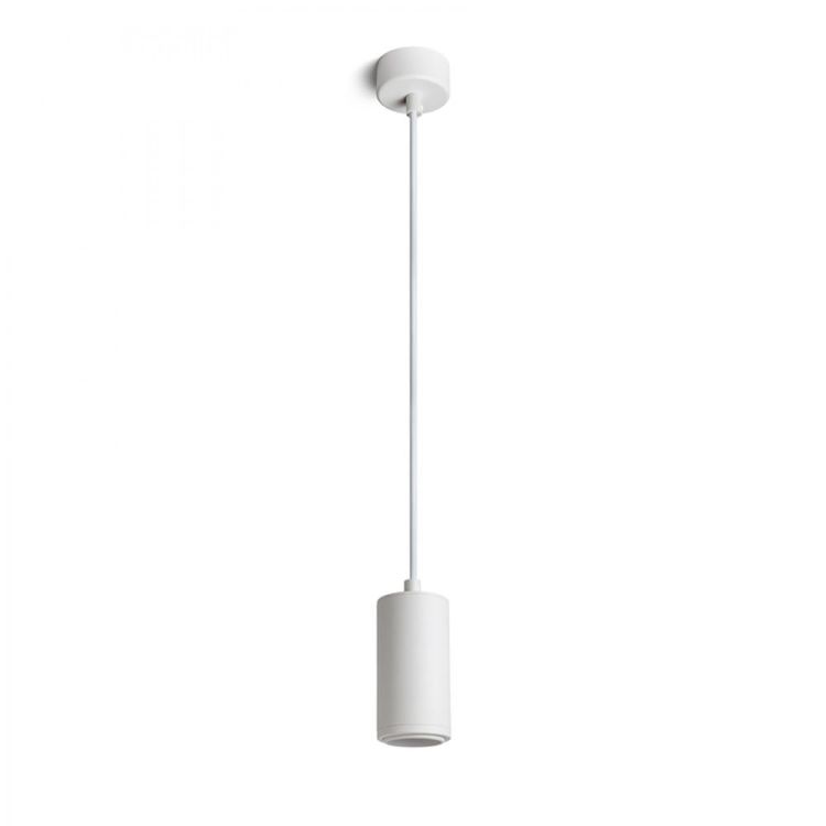 OPTIMUS wisząca biała 230V LED GU10 9W 10 50°