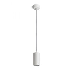 OPTIMUS wisząca biała 230V LED GU10 9W 10 50°