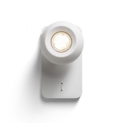 SIENA ścienna biała 230V GU10 50W