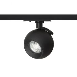 SIENA do 1-faz. szyny czarna 230V GU10 50W