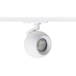 SIENA do 1-faz. szyny biała 230V GU10 50W