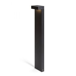 GARDIEN 65 podłogowa czarna 230V LED 10W IP54 3000K