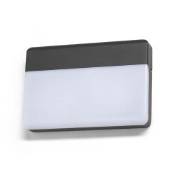 GAVIN ścienna antracyt akryl mleczny 230V LED 13W IP65 3000K