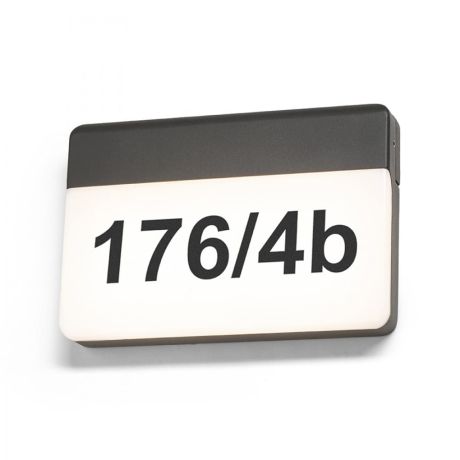 Przejdź do produktu GAVIN ścienna antracyt akryl mleczny 230V LED 13W IP65  3000K