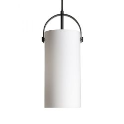 JULIETTA 31 wisząca  szkło opalowe/czarna 230V E27 20W