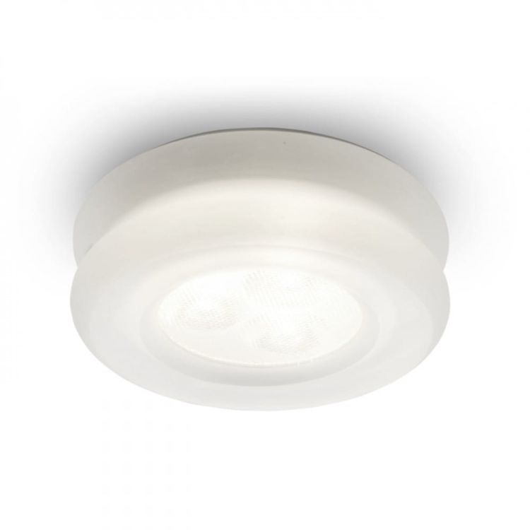 OSONA S okrągła wpuszczana akryl satynowy 230V/350mA LED 3x1W 4000K