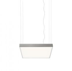 STRUCTURAL LED 55x55 wisząca  aluminium szczotkowane 230V LED 48W  3000K