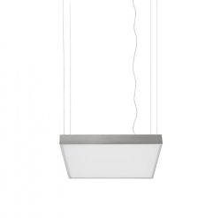 STRUCTURAL LED 55x55 wisząca  aluminium szczotkowane 230V LED 48W  3000K