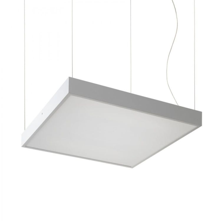 STRUCTURAL LED 55x55 wisząca biała  230V LED 48W  3000K