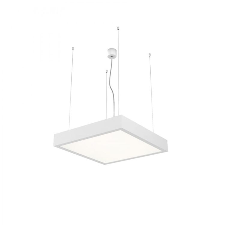 STRUCTURAL LED 40x40 wisząca biała  230V LED 36W  3000K