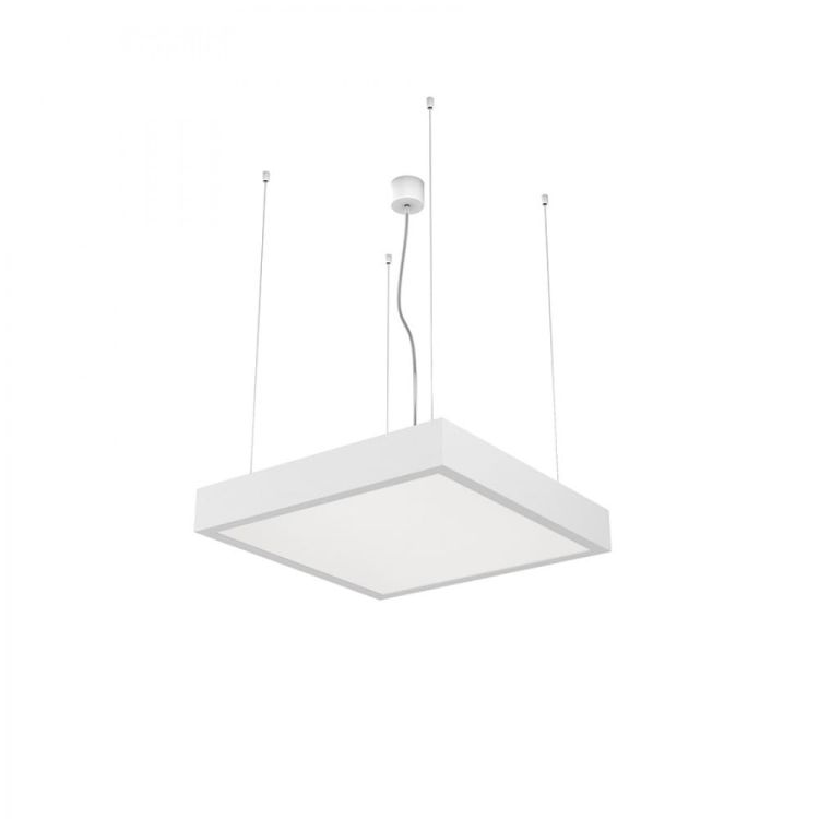 STRUCTURAL LED 40x40 wisząca biała  230V LED 36W  3000K