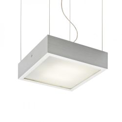 STRUCTURAL LED 20x20 wisząca  aluminium szczotkowane 230V LED 12W  3000K