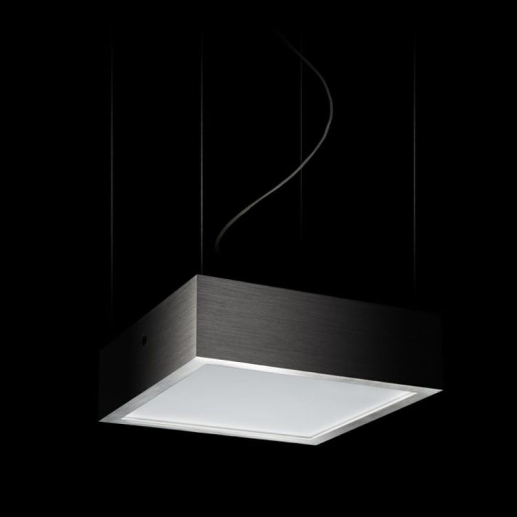STRUCTURAL LED 20x20 wisząca  aluminium szczotkowane 230V LED 12W  3000K
