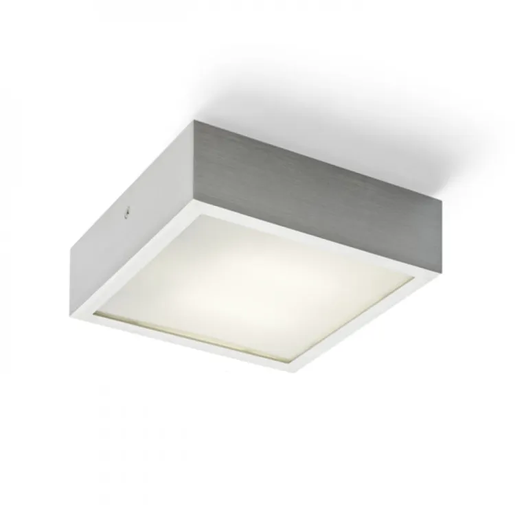 STRUCTURAL LED 20x20 natynkowa  aluminium szczotkowane 230V LED 12W  3000K
