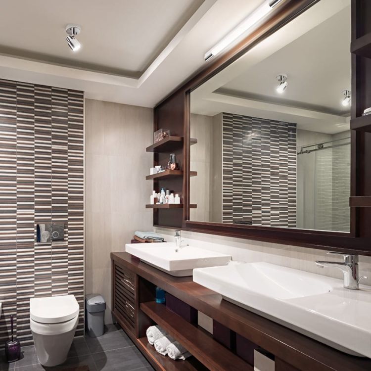 VALTO I ścienna  chrom 230V GU10 LED 5W IP44