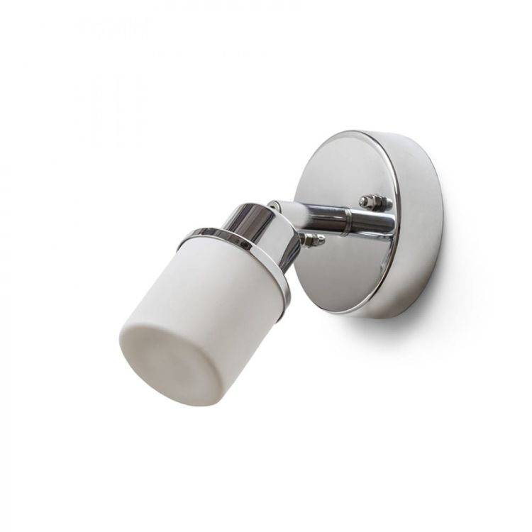 LINN I ścienna  szkło opalowe/chrom 230V G9 LED 3W IP44