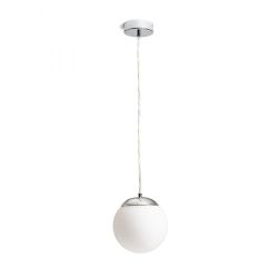 BOLLY 17 wisząca  szkło opalowe/chrom 230V LED E27 15W IP44