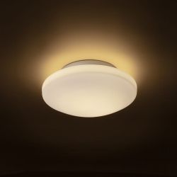 SARA LED 26 sufitowa  szkło opalowe/chrom 230V LED 12W IP44  3000K