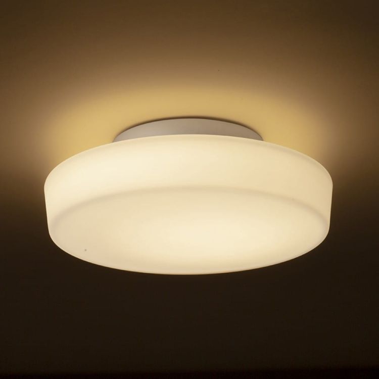 ZARA LED 26 sufitowa  szkło opalowe/chrom 230V LED 12W IP44  3000K