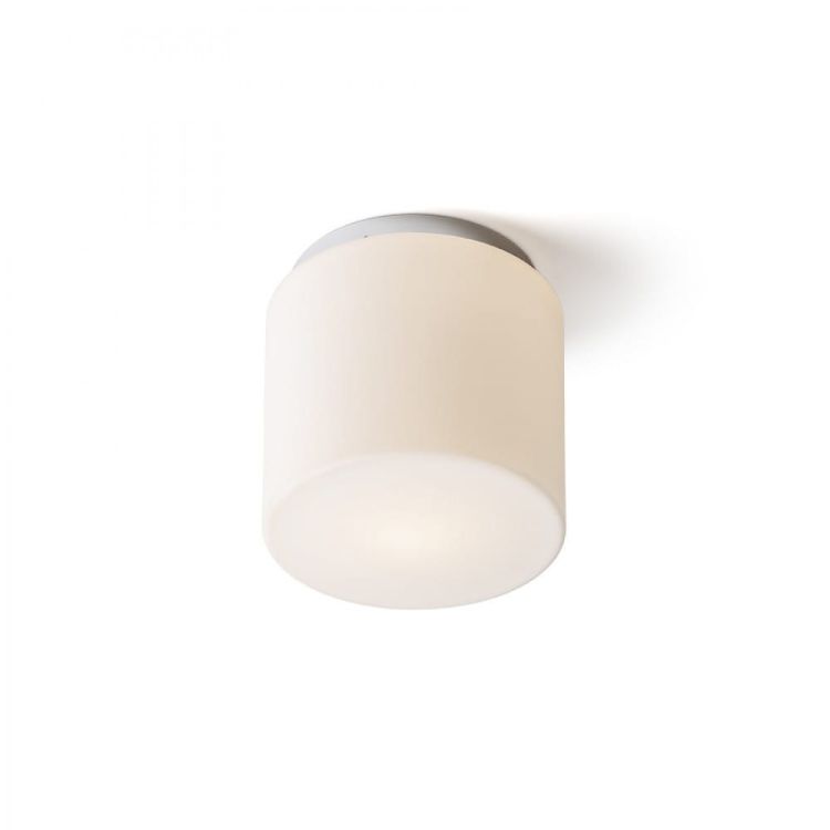ARANA R 17 sufitowa szkło opalowe/chrom 230V E27 15W IP44