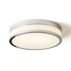 CIRA LED 35 sufitowa  szkło opalowe/chrom 230V LED 24W IP44  3000K