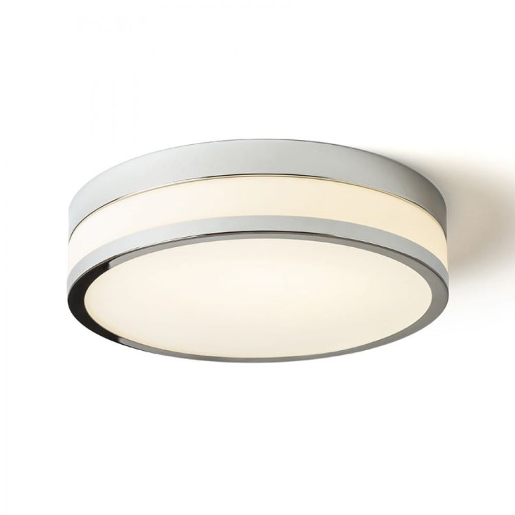 CIRA LED 35 sufitowa  szkło opalowe/chrom 230V LED 24W IP44  3000K