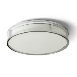 GRANDE LED 35 sufitowa  szkło opalowe/chrom 230V LED 24W IP44  3000K