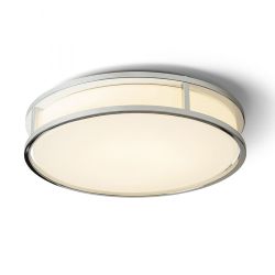 GRANDE LED 35 sufitowa  szkło opalowe/chrom 230V LED 24W IP44  3000K