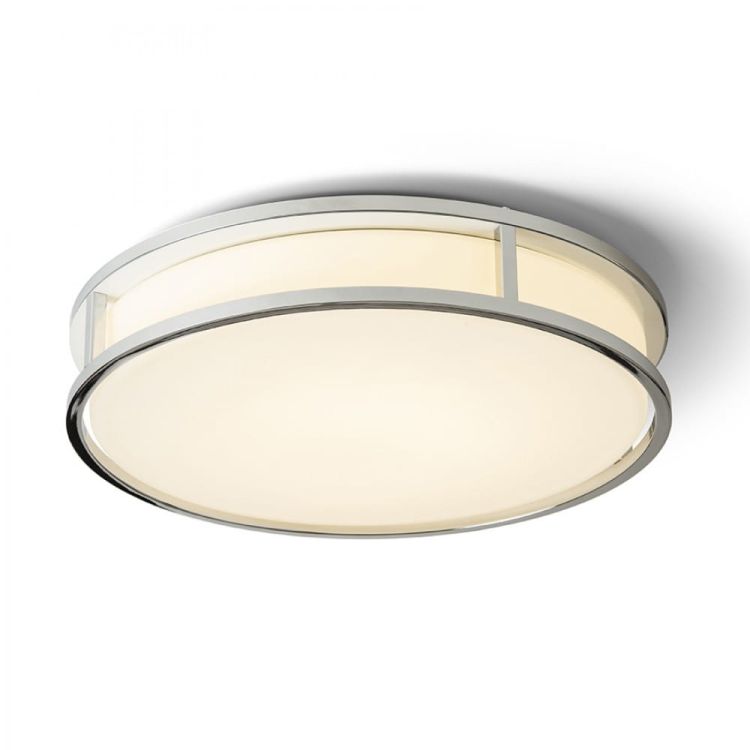 GRANDE LED 35 sufitowa  szkło opalowe/chrom 230V LED 24W IP44  3000K
