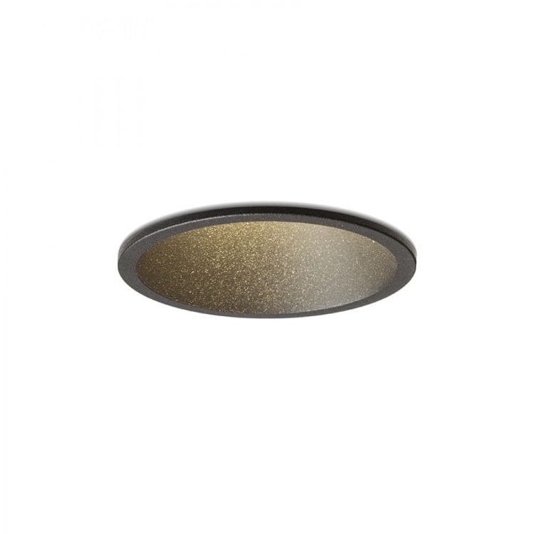 OWEN DIMM wpuszczana czarna 230V LED 7W 45° IP54 3000K - 1800K