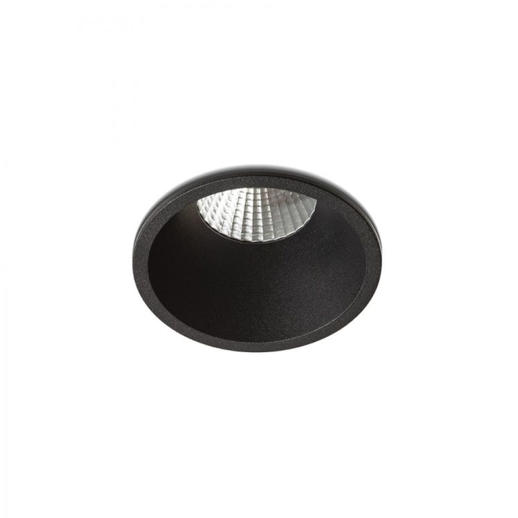 OWEN DIMM wpuszczana czarna 230V LED 7W 45° IP54 3000K - 1800K